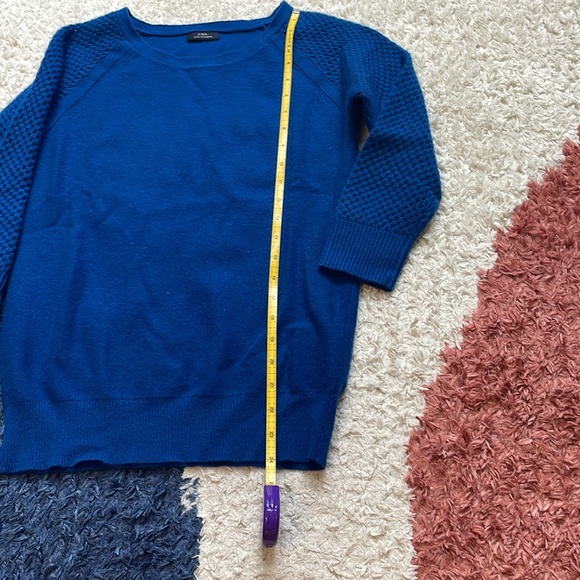J.Crew Cashmere Vintage Sweater in Blue - Picture 4 of 4
